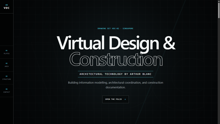 Preview of BIM & Virtual Digital Construction website